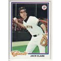 1978 Topps Jack Clark baseball card #384