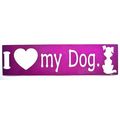 I love my Dog Bumper Sticker