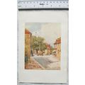 1904 illustration - The Market Cross, Alfriston...