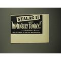 1952 Stalag 17 Play Ad - Stalag 17 Immensely funny