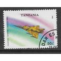 TANZANIA 1993 MILITARY AIRCRAFT 50s DASSAULT MI...