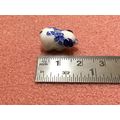 Piggy Bank Blue & White 1:12th Dolls Miniature