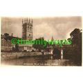Magdalen From The River, Oxford, Tucks RP Postc...