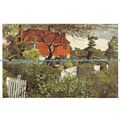 D022553 Fitzwilliam Museum. Cambridge. Cottages...