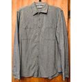 Grey Men's Long Sleeve Button up Shirt Sonoma X...