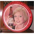 Superior Blond Beer Tin Serving Tray Mexico 1970s