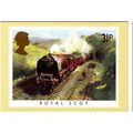 Colour Postcard by Terence Cuneo - Famous Train...