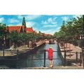Netherlands Postcard - Enkhuizen - Zuiderhavendijk