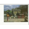 Yorkshire INGROW WEST Station Postcard by Worth...