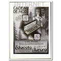 EDACOTO AURORA 1931 Cadeau de Noel French art d...