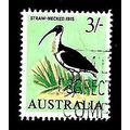 AUSTRALIA 1964 BIRDS 3s STRAW NECKED IBIS SG369...