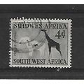 SouthWestAfrica.SG157 4d "White Elephant&Giraff...