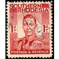 Africa Southern Rhodesia 1937 King George VI 1d...