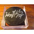 Autographed Hockey Puck, w/COA, WAYNE GRETZKY, ...
