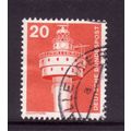 GERMANY 1975 20pf ORANGE MODERN LIGHTHOUSE SG 1...