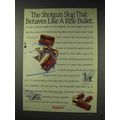 1991 Federal Sabot Slug Ad - Behaves Like Rifle...