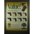 1997 Taurus Pistol Ad - PT-25B3, PT-22NB3R, PT-22G3R