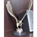 Vintage Solid Brass Eagle on Marble Base