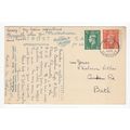 1952 Wells Somerset Single Ring Postmark on Pos...