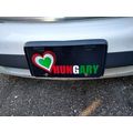 I Love Hungary License Plate