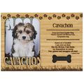 Cavachon Engraved Wood Picture Frame Magnet