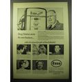 1950 Esso Oil Ad - Doug Straton owns his own business