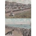 Southsea Hampshire Military Canon On Beach + Se...