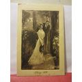 'taking toll', LOVERS sereis used antique postc...