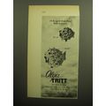 1958 Olga Tritt Jewelry Ad - 18 kt gold Fish Pins