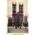 Westminster Abbey, London, 1906, Postcard