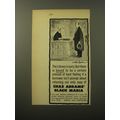 1960 Simon and Schuster Book Ad - Black Maria by Charles Addams