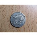 New Zealand 1987 5 Cents Coin