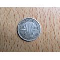 Australia 1943 3d Threepence Coin