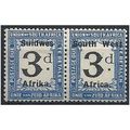 South West Africa 1927 D37 3d Black & Blue Post...