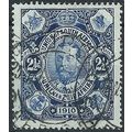 South Africa 1910 SG1 2 1/2d Deep Blue Fine Use...