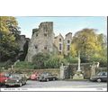 Hay-on-Wye, Powys - The Castle, old cars, war m...