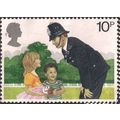 GB, Policeman on the beat, green 1979, 10p