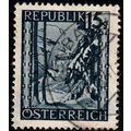 Austria 1946 Landscapes 15g Used Stamp.