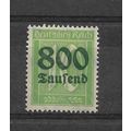 Germany.SG295 800T on 10pf Green.Mounted Mint.N...