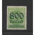 Germany.SG297 800T on 300m Green.Mounted Mint.N...