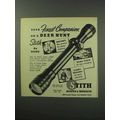 1951 Stith 4x Scope Ad - Companion on a Deer Hunt