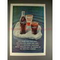 1961 Coke Coca-Cola Ad - Coke Means only Coca-Cola!!