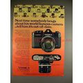 1972 Yashica TL Electro-X Camera Ad, Somebody Brags!
