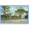CT New Haven Church Green Street Scene w/Trolle...