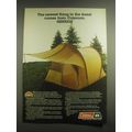 1981 Coleman Genesis Tent Ad - The newest thing...