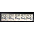 2266 24.1c Tandem Bicycle Fine MNH Dry Gum PNC ...