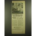 1967 Pitney-Bowes Postage Meter Ad - Why Fred Walker uses a postage meter