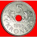 Ⰶ ORDER (1998-2017): NORWAY ★ 5 CROWNS 1998 DIS...
