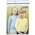 Vintage: Coats 147 sweater for boy or girl, 4 ply