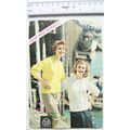 Vintage: P&B 284 raglan cardigan, Rimple DK, 34...